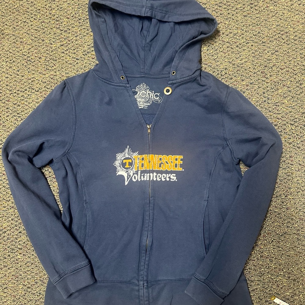 Chic Navy Tennessee Volunteers Hoodie